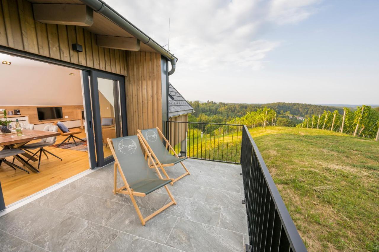 Weinzeit Chalets Gamlitz Eksteriør bilde